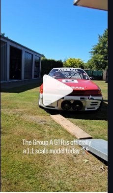 Gearbox out — Group A GT-R prep for Skope Classic