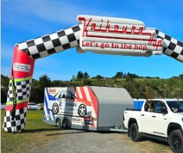Kaikoura HOP — merch, stickers and meeting the crew